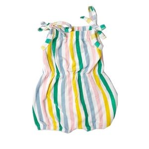 hugo loves tiki 18-24M shoulder-tie terry romper